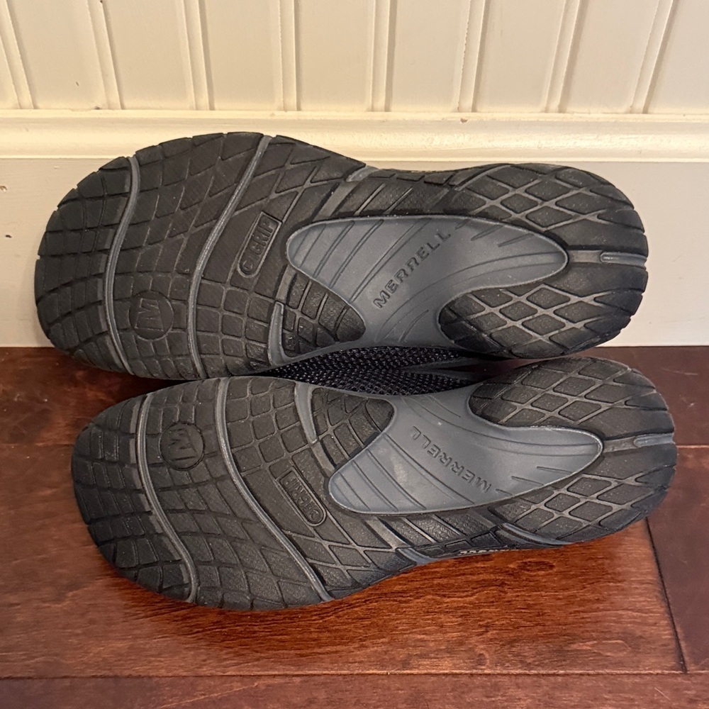 Merrell Women's Navy Mesh Slip-On Clogs - Picture 2 of 7